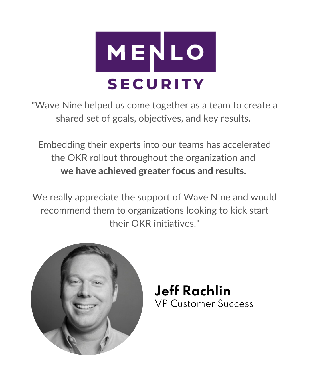 Quote Card - Menlo Security - Jeff Rachlin